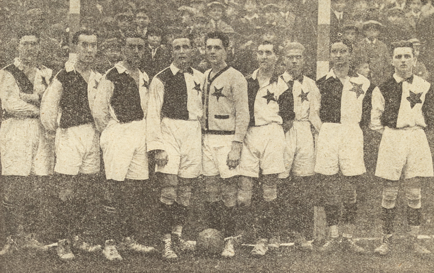 SK SLAVIA PRAHA 1938 (4.7.1938, Slavia-Beogradski SK 2-1)