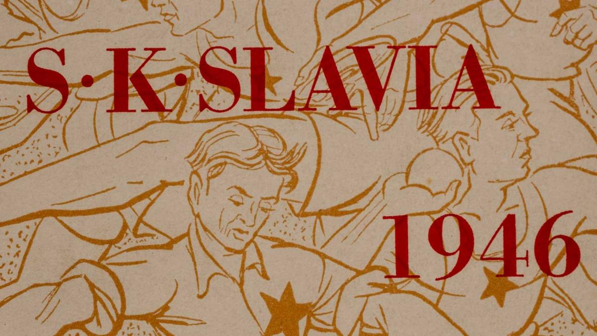 Příznivcům a členstvu S.K. SLAVIA, 1946